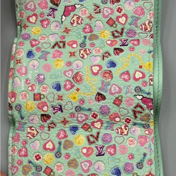 Louis Vuitton Mini Lockme Menthe Microchipped Wallet full inclusion - Picture 14 of 17